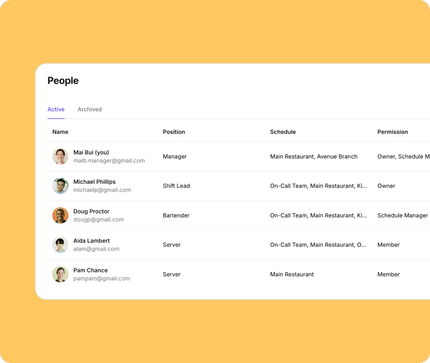 Team Directory