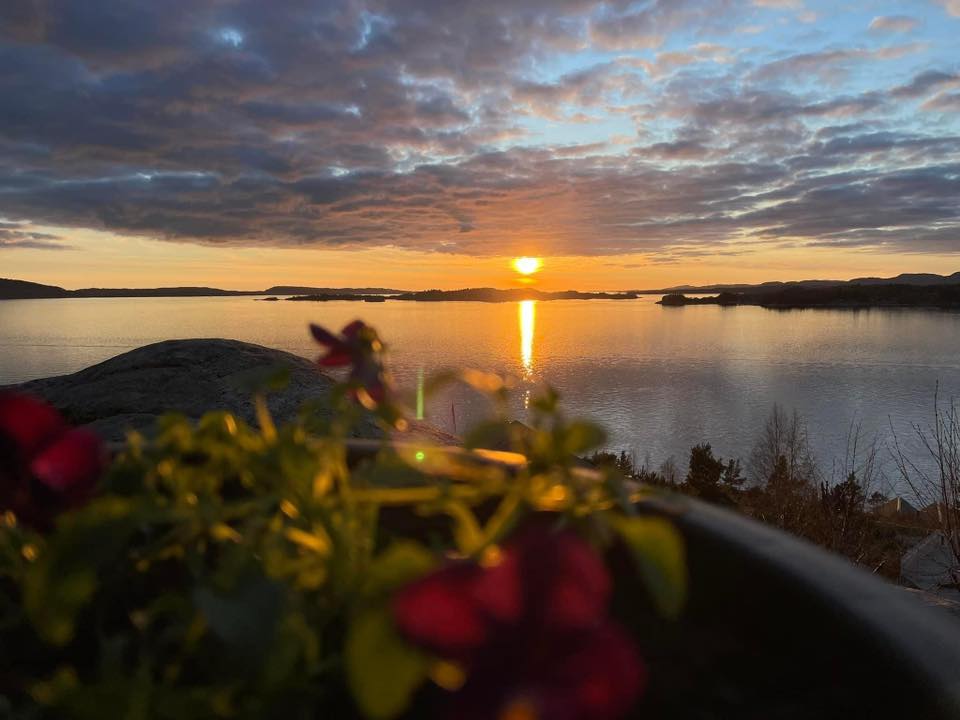 view from Masfjordnes Hotel